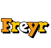 Freyr cartoon logo