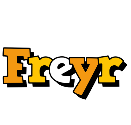 Freyr cartoon logo