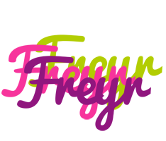 Freyr flowers logo