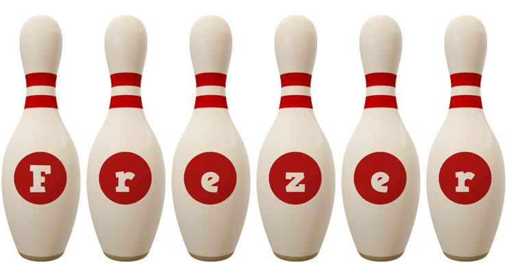 Frezer bowling-pin logo