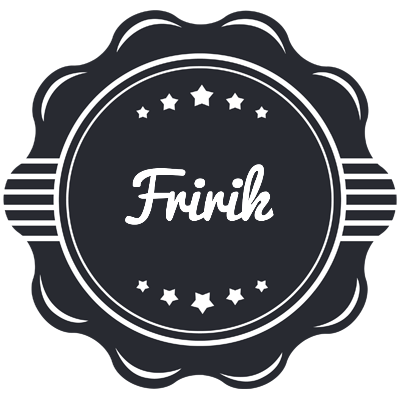 Friðrik badge logo