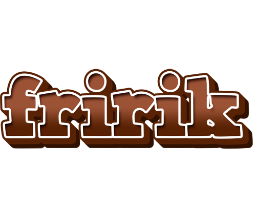 Friðrik brownie logo