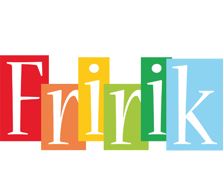 Friðrik colors logo