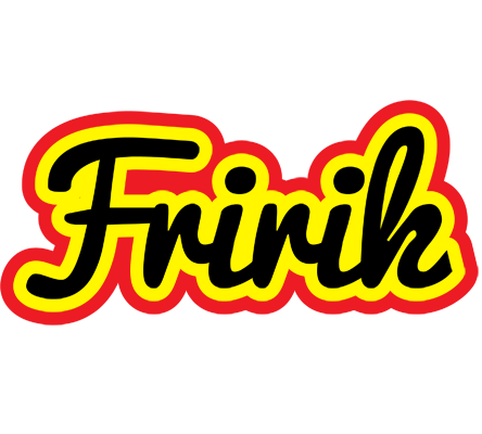 Friðrik flaming logo