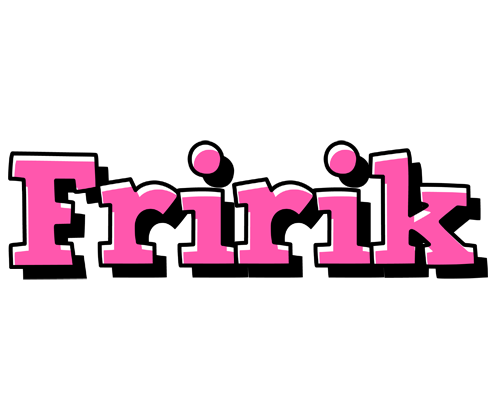 Friðrik girlish logo