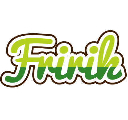 Friðrik golfing logo