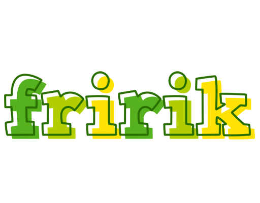 Friðrik juice logo