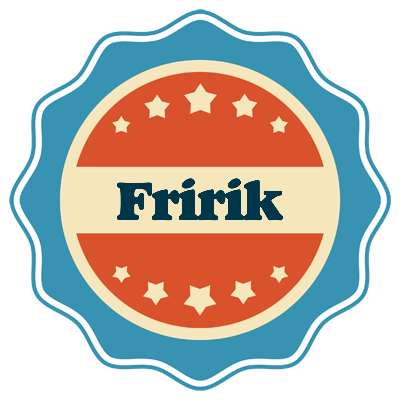 Friðrik labels logo
