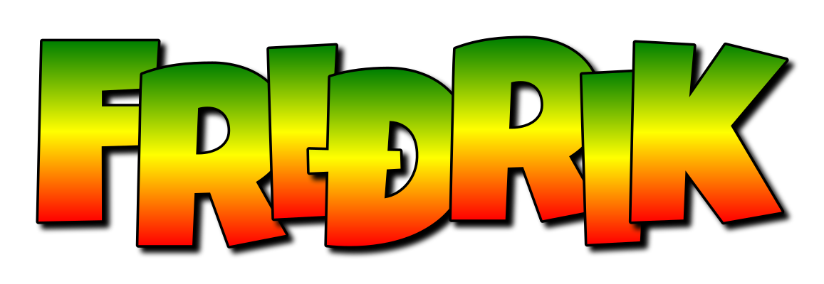 Friðrik mango logo