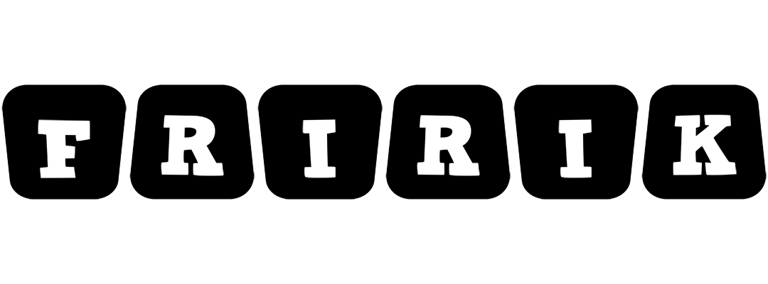 Friðrik racing logo