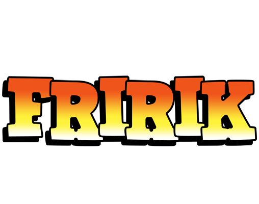 Friðrik sunset logo