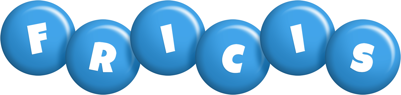 Fricis candy-blue logo