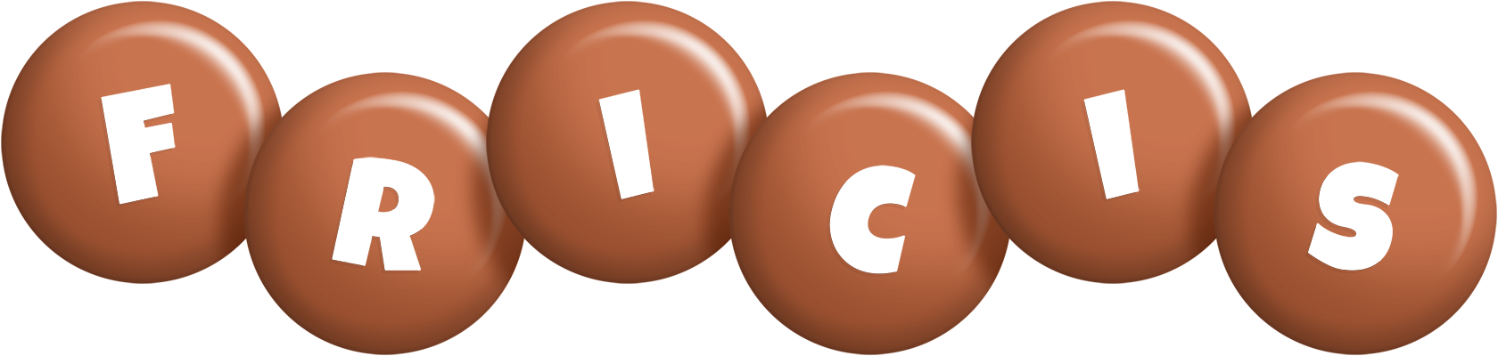 Fricis candy-brown logo