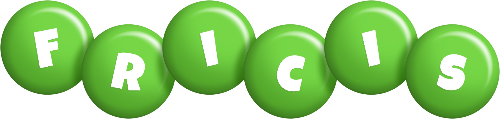 Fricis candy-green logo