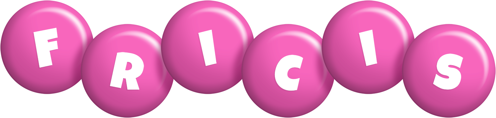 Fricis candy-pink logo
