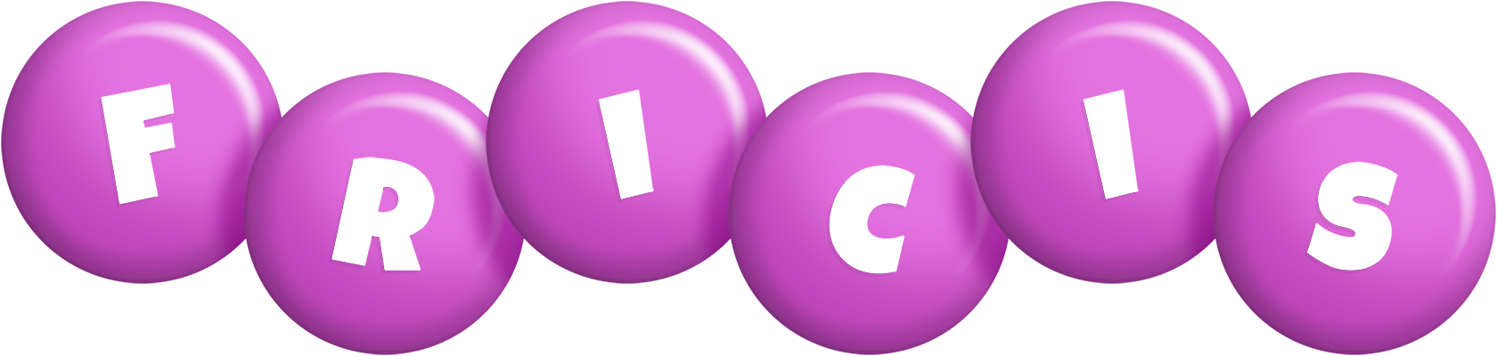 Fricis candy-purple logo