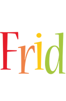 Frid birthday logo