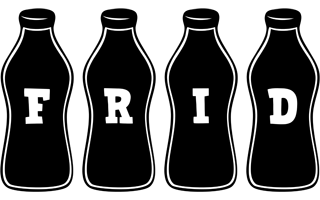 Frid bottle logo