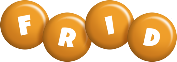 Frid candy-orange logo