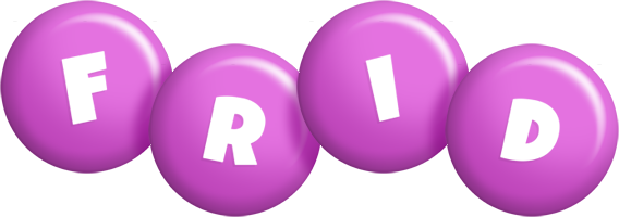 Frid candy-purple logo