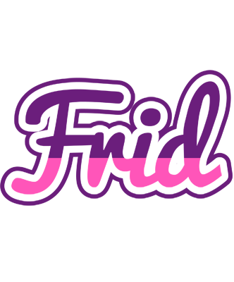 Frid cheerful logo