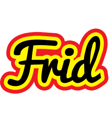 Frid flaming logo