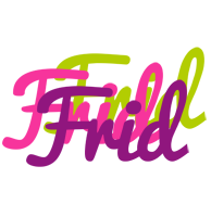 Frid flowers logo