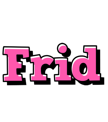 Frid girlish logo