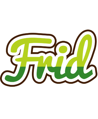 Frid golfing logo