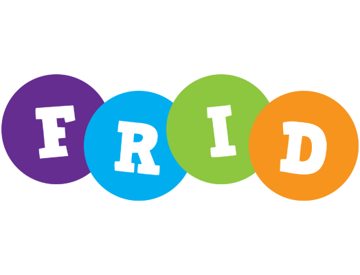 Frid happy logo