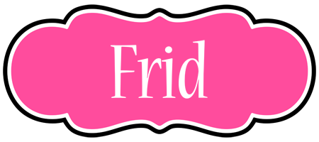 Frid invitation logo