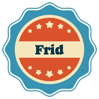 Frid labels logo