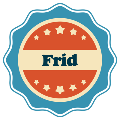 Frid labels logo