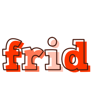 Frid paint logo