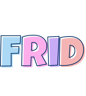 Frid pastel logo