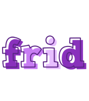 Frid sensual logo