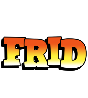 Frid sunset logo