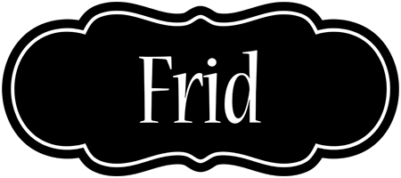 Frid welcome logo