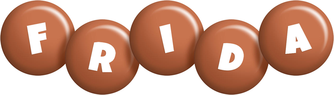 Frida candy-brown logo