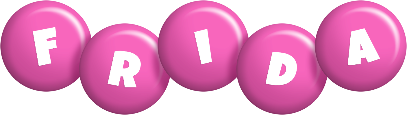 Frida candy-pink logo