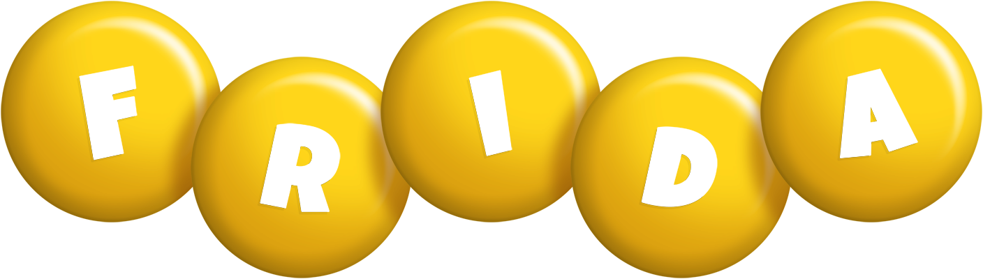 Frida candy-yellow logo
