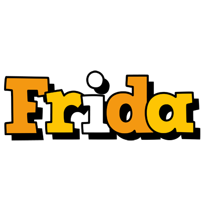 Frida cartoon logo