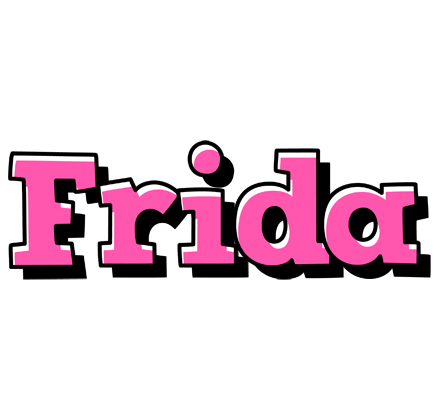 Frida girlish logo