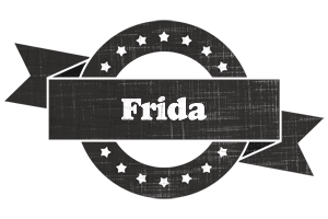 Frida grunge logo