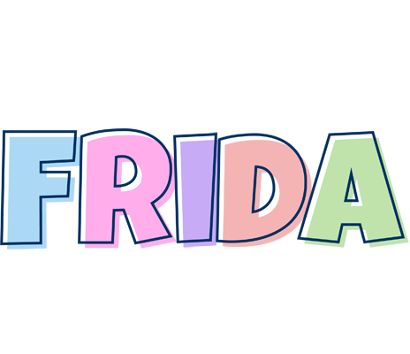 Frida pastel logo