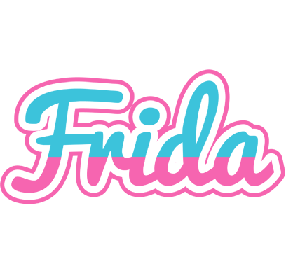 Frida woman logo