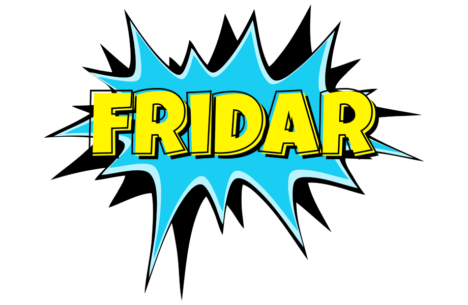 Fridar amazing logo