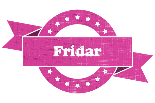 Fridar beauty logo
