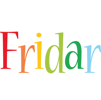 Fridar birthday logo