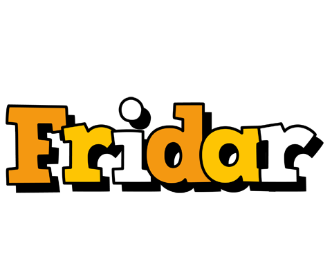 Fridar cartoon logo